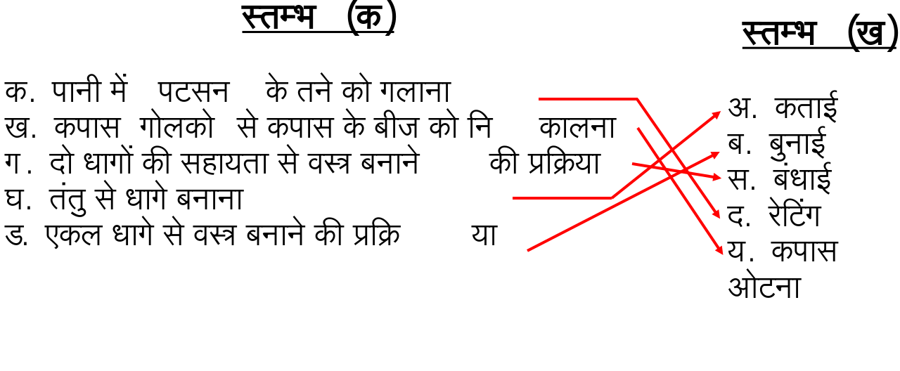 विज्ञान कक्षा 6 इकाई 5 तन्तु से वस्त्र तक मिलान करो.png विज्ञान कक्षा 6 इकाई 5 तन्तु से वस्त्र तक मिलान करो.png